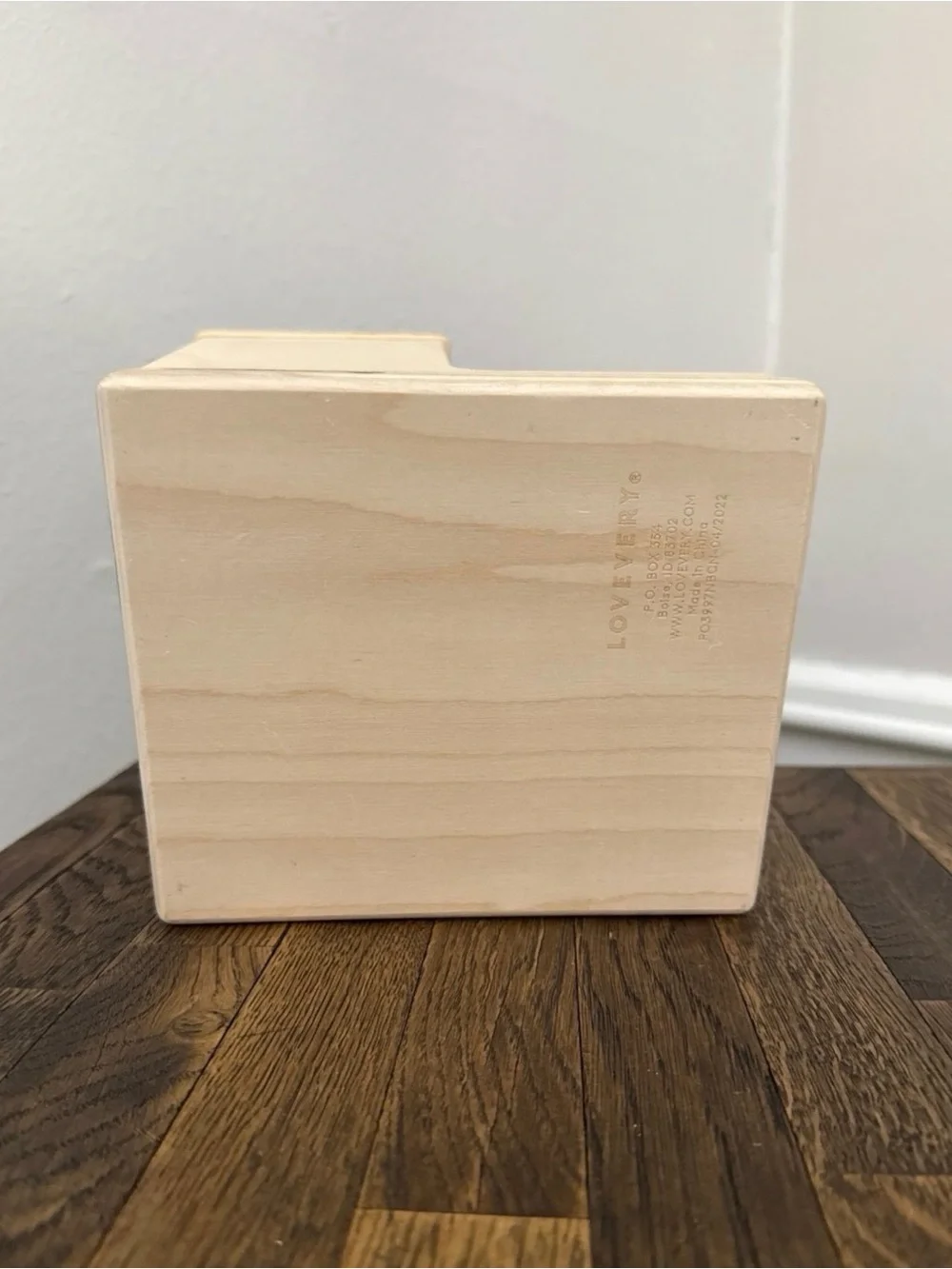 Lovevery wooden peg drop NO PEGS